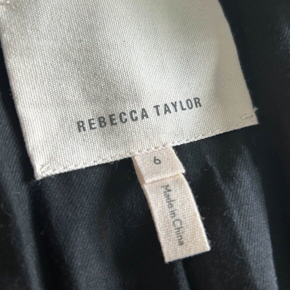 Rebecca Taylor Lurex Tweed Peplum Knit Blazer Jacket ASO Clary Fray - Picture 7 of 12